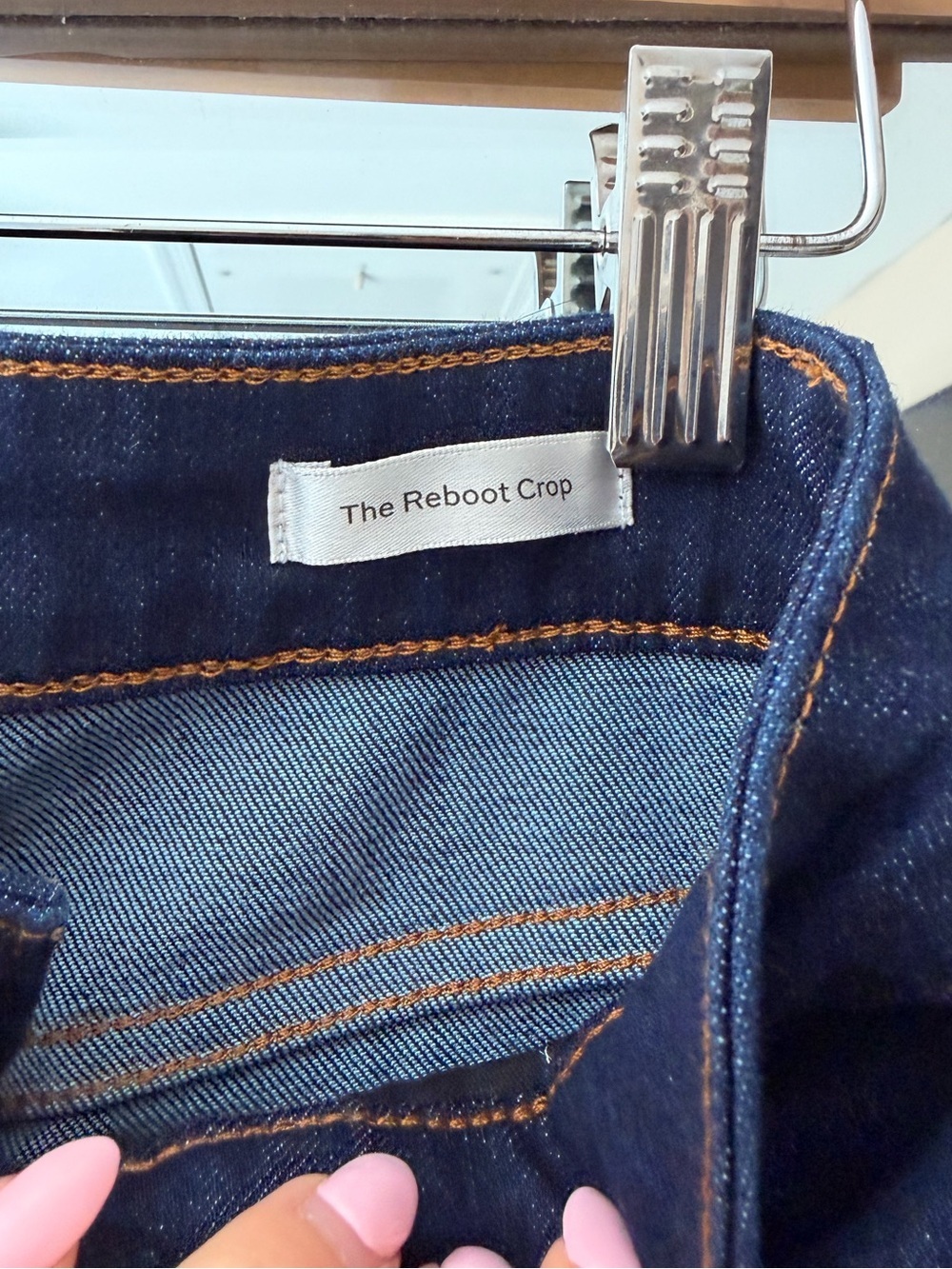 Frame The Reboot High Waist Crop Flare Jeans - Picture 8 of 9